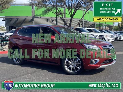 Chili Red Metallic 2019 Buick Envision Premium I