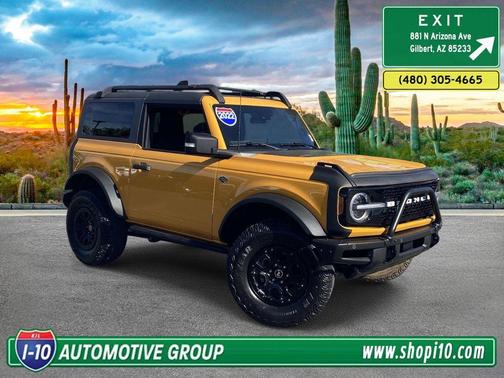 Cyber Orange Metallic Tricoat 2022 Ford Bronco Wildtrak