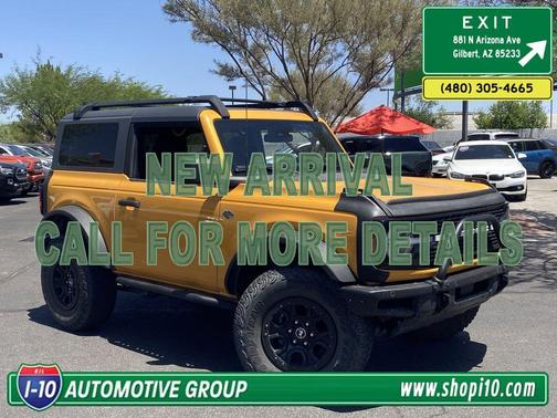 Cyber Orange Metallic Tricoat 2022 Ford Bronco Wildtrak