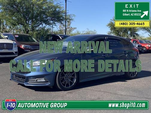 Blue Metallic 2018 Ford Focus ST Base