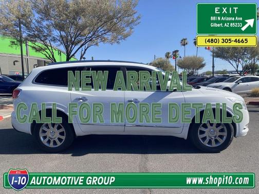 Summit White 2017 Buick Enclave Leather