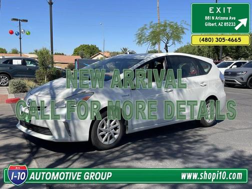 Blizzard Pearl 2012 Toyota Prius v Three