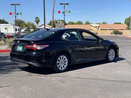 Midnight Black Metallic 2019 Toyota Camry LE