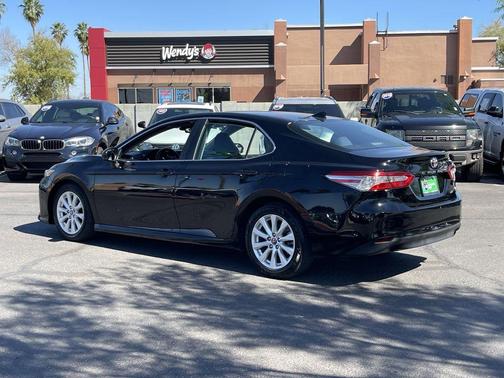 Midnight Black Metallic 2019 Toyota Camry LE