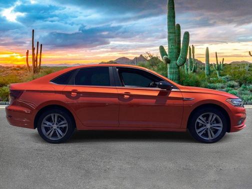 Habanero Orange Metallic 2019 Volkswagen Jetta 1.4T R-Line