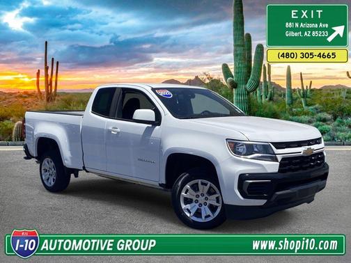 Summit White 2022 Chevrolet Colorado LT
