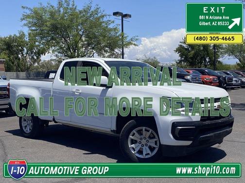 Summit White 2022 Chevrolet Colorado LT