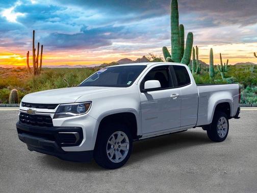 Summit White 2022 Chevrolet Colorado LT