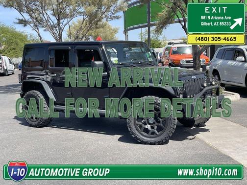 Black Clearcoat 2014 Jeep Wrangler Unlimited Rubicon