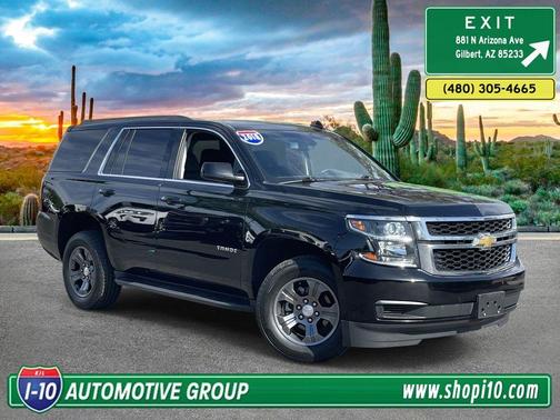 Black 2018 Chevrolet Tahoe LS
