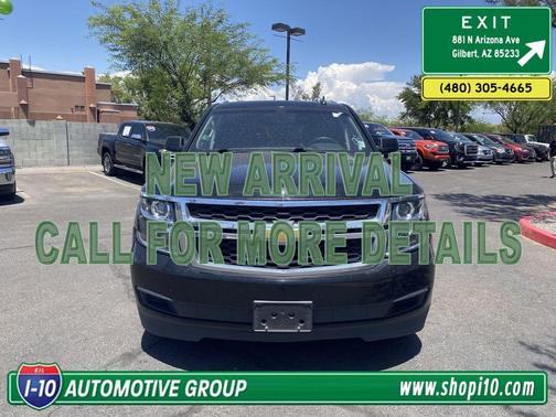 Black 2018 Chevrolet Tahoe LS