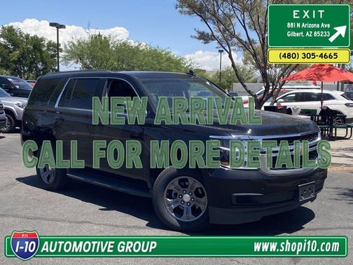Black 2018 Chevrolet Tahoe LS