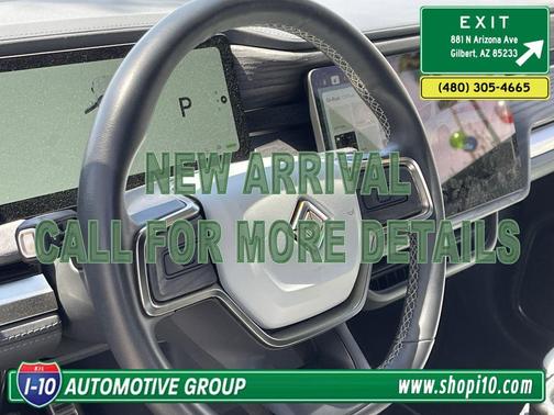 Glacier White 2022 Rivian R1T Adventure Package