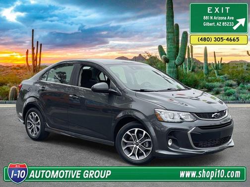 Nightfall Gray Metallic 2020 Chevrolet Sonic LT