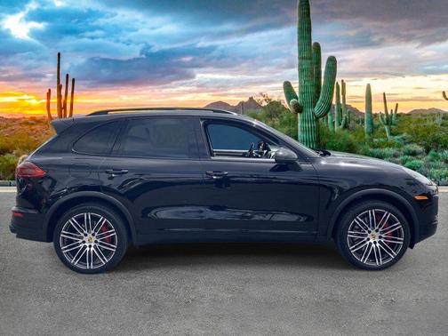 Black 2016 Porsche Cayenne Turbo