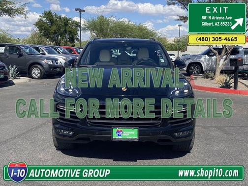 Black 2016 Porsche Cayenne Turbo