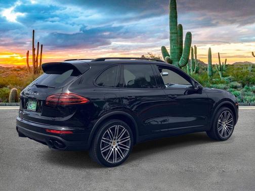 Black 2016 Porsche Cayenne Turbo