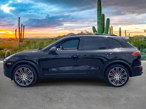Black 2016 Porsche Cayenne Turbo