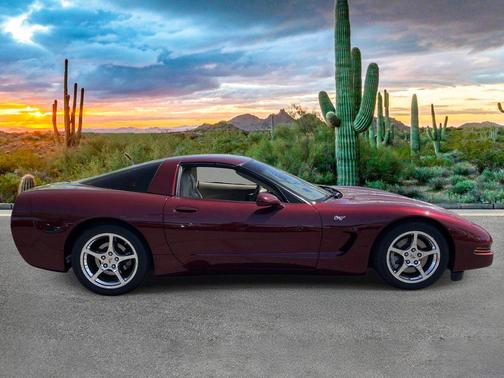 50th Anniversary Red 2003 Chevrolet Corvette