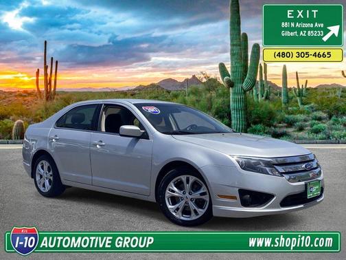 Ingot Silver Metallic 2012 Ford Fusion SE