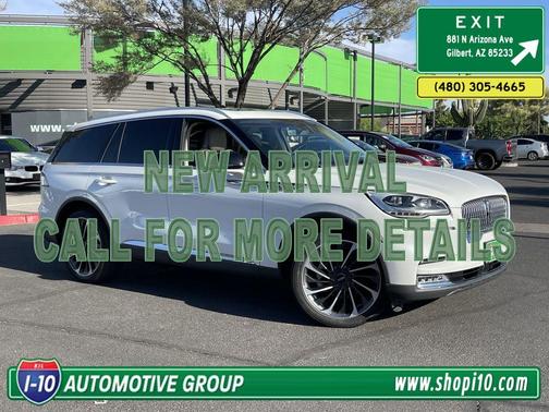 Pristine White 2022 Lincoln Aviator Reserve AWD