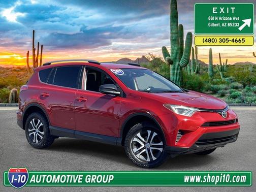 Barcelona Red Metallic 2017 Toyota RAV4 LE