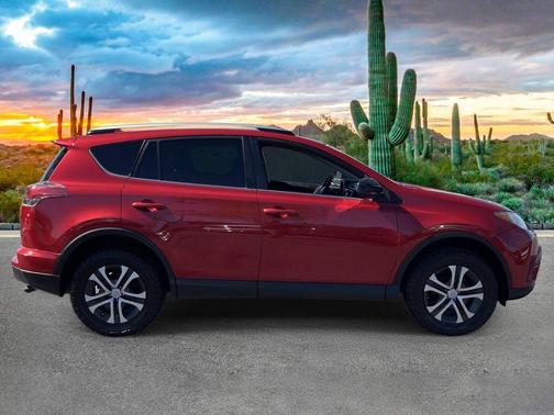 Barcelona Red Metallic 2017 Toyota RAV4 LE