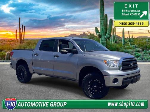 Silver Sky Metallic 2010 Toyota Tundra Grade
