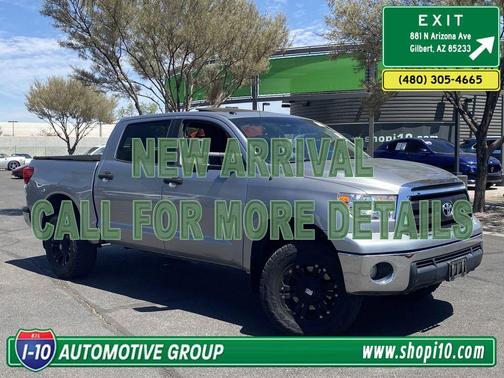 Silver Sky Metallic 2010 Toyota Tundra Grade