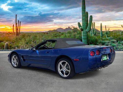 Electron Blue Metallic 2003 Chevrolet Corvette