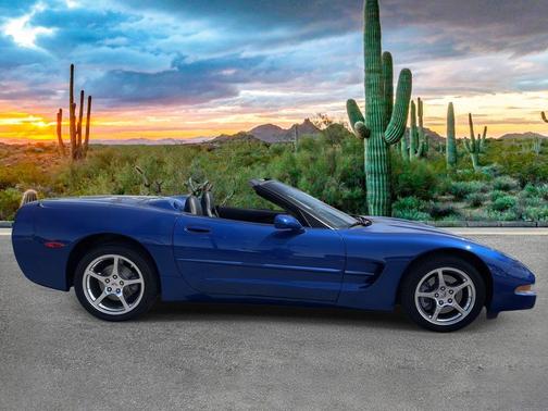 Electron Blue Metallic 2003 Chevrolet Corvette