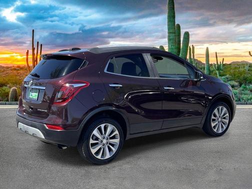 Black Cherry Metallic 2018 Buick Encore Preferred
