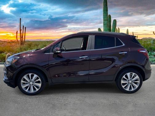 Black Cherry Metallic 2018 Buick Encore Preferred
