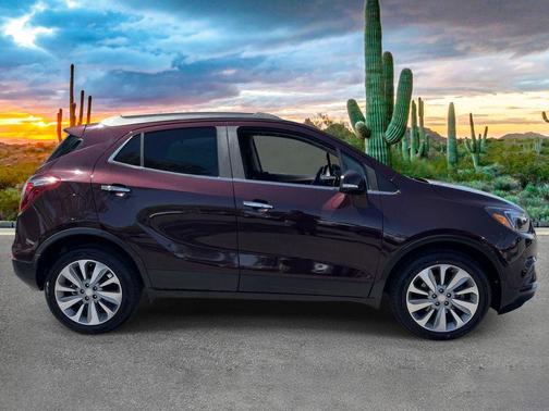 Black Cherry Metallic 2018 Buick Encore Preferred