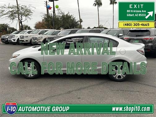 2015 Honda Civic Hybrid Base (CVT)