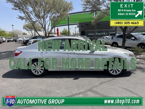 Alabaster Silver Metallic 2013 Honda Accord EX-L