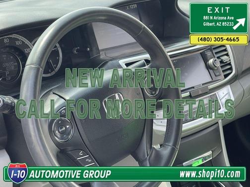 Alabaster Silver Metallic 2013 Honda Accord EX-L