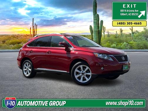 Matador Red Mica 2010 Lexus RX 350 Base