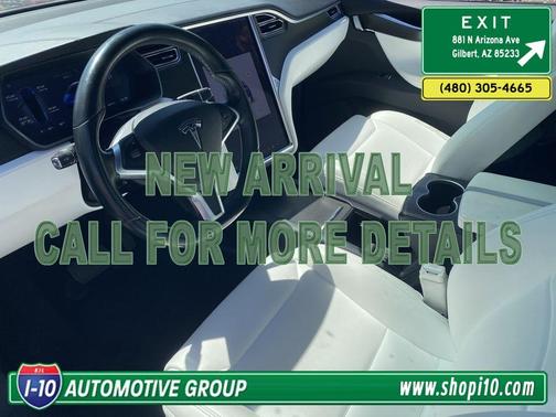Deep Blue Metallic 2016 Tesla Model X 90D