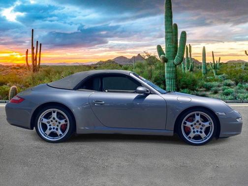 Gray 2006 Porsche 911 Carrera 4S Cabriolet