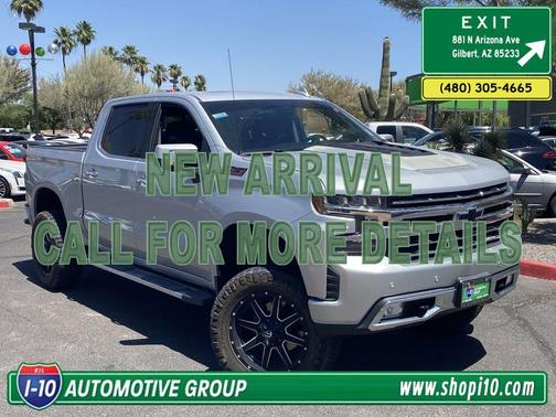Silver Ice Metallic 2019 Chevrolet Silverado 1500 LTZ