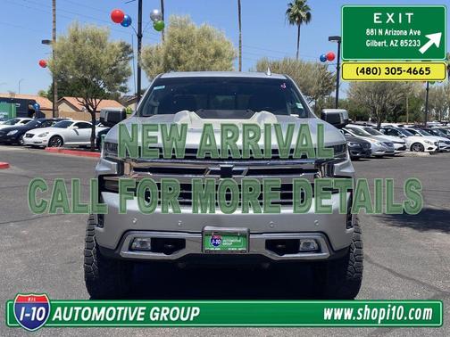 Silver Ice Metallic 2019 Chevrolet Silverado 1500 LTZ