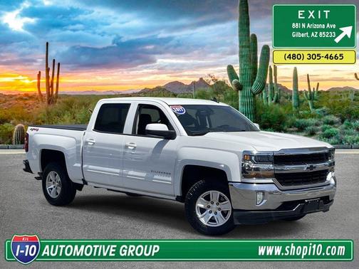 Summit White 2017 Chevrolet Silverado 1500 LT
