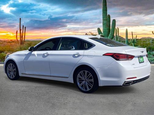 Casablanca White 2018 Genesis G80 3.8