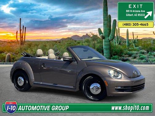 Reflex Silver Metallic 2015 Volkswagen Beetle 1.8T