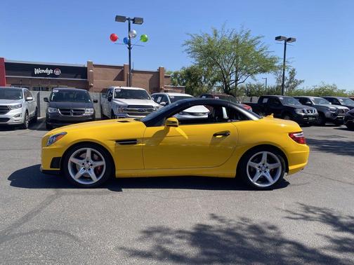 Polar White 2014 Mercedes-Benz SLK-Class SLK350