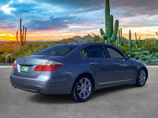 Sterling Blue Metallic 2011 Hyundai Genesis 4.6