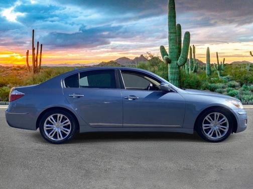 Sterling Blue Metallic 2011 Hyundai Genesis 4.6