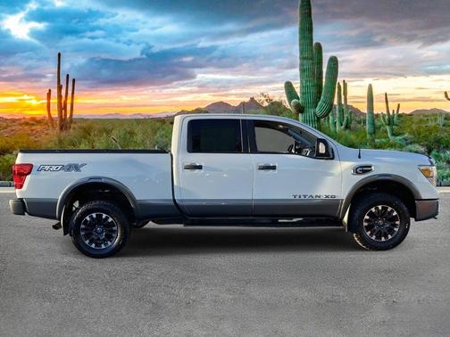 White 2018 Nissan Titan XD PRO-4X