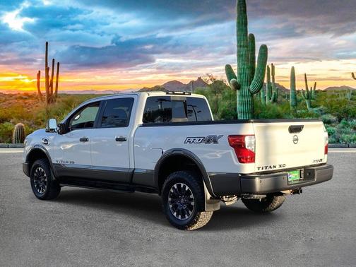 White 2018 Nissan Titan XD PRO-4X